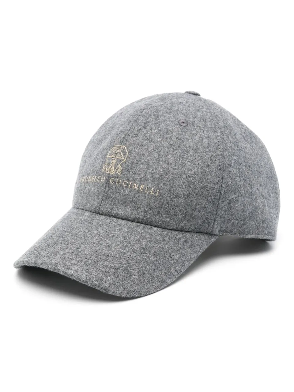 Brunello Cucinelli M038P9850 cappello grigio medio uomo
