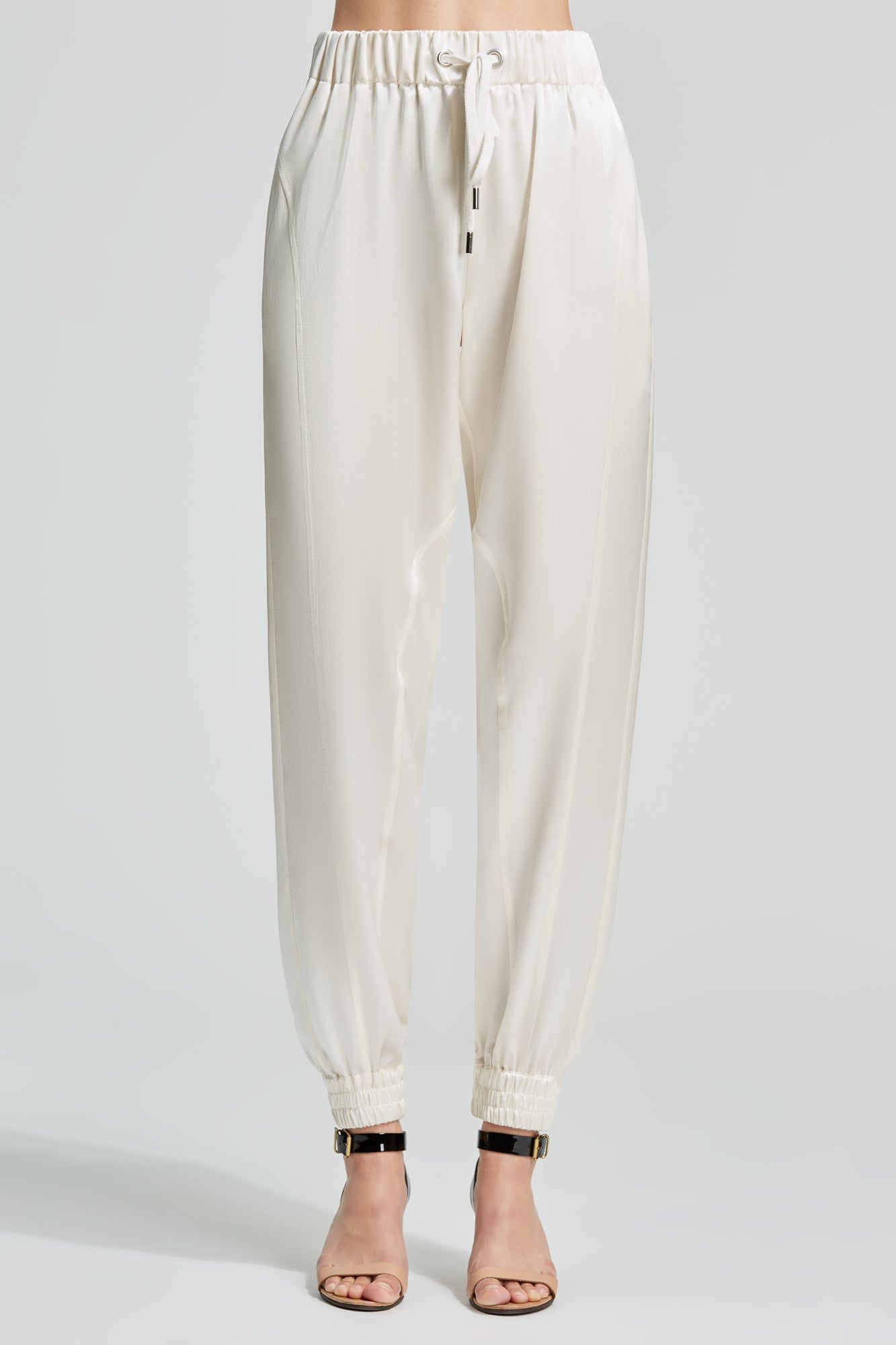 Sa Su Phi Valentina joggers raso avorio