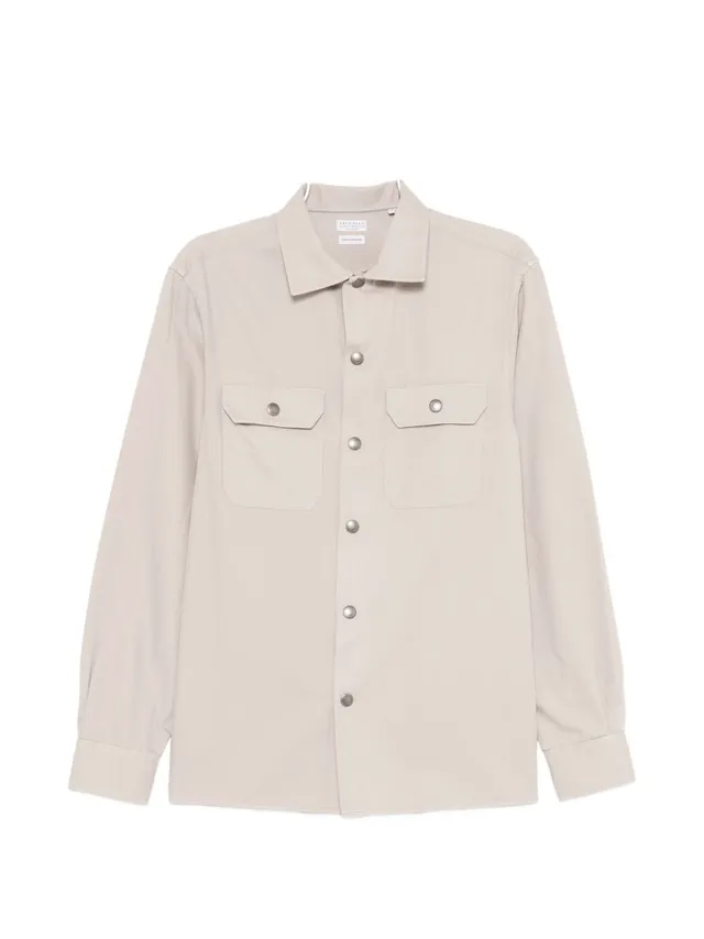 Brunello Cucinelli MG6530721 camicia marmo uomo