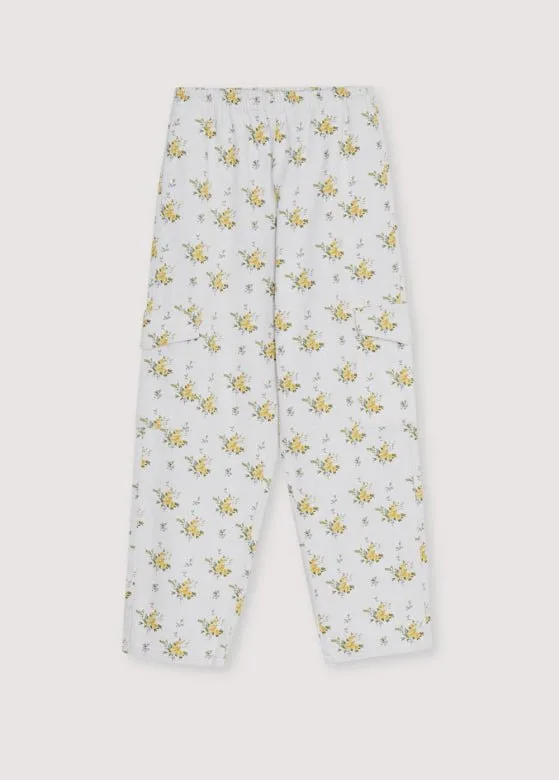 The New Society Mimosa Teen Cargo Mimosa Print pantaloni 12 anni