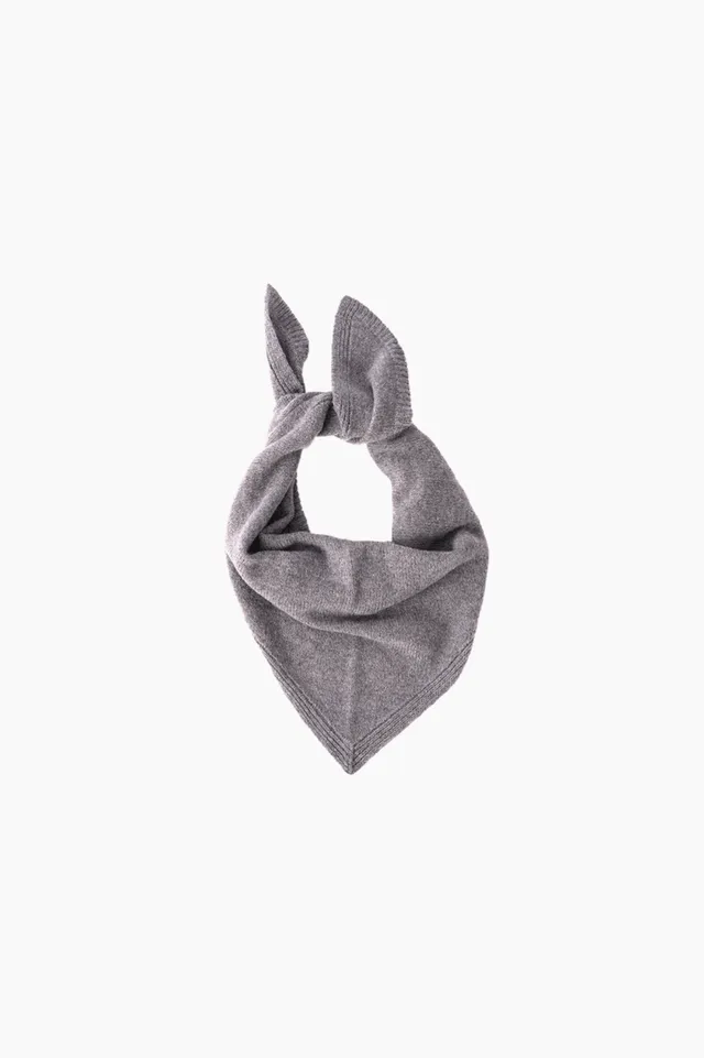 The New Society Breeze bandana donna grigio chiaro cotone