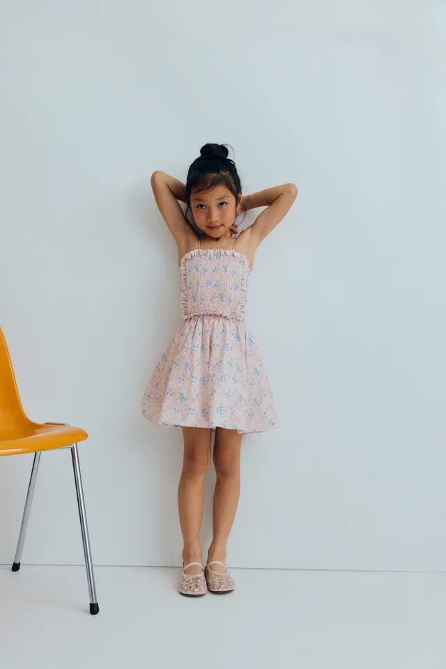 The New Society Sabina Dress vestito bambina floreale