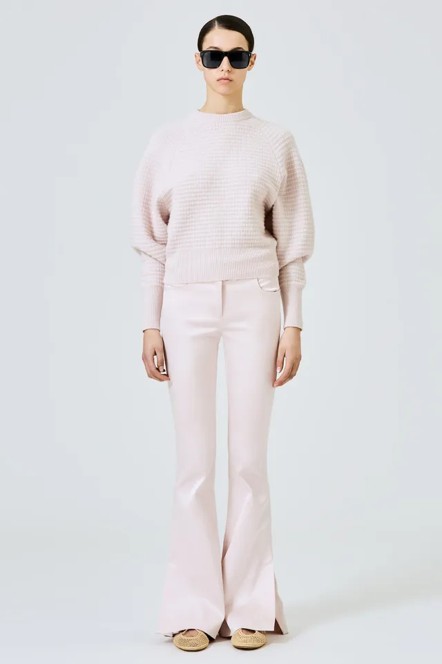 Sa Su Phi Elena pantaloni seta cotone rosa