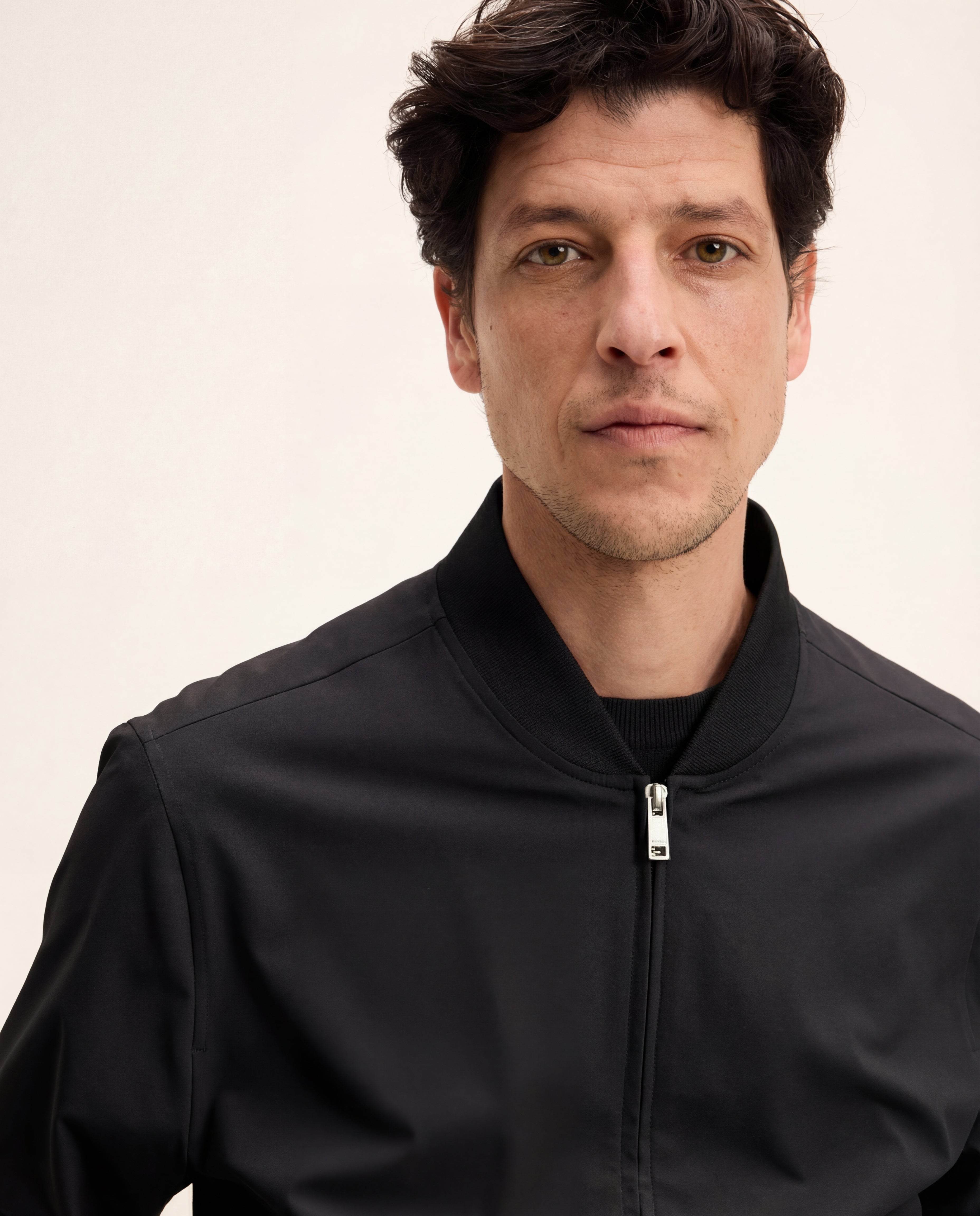 Goodpeople Jako giacca bomber nera cotone