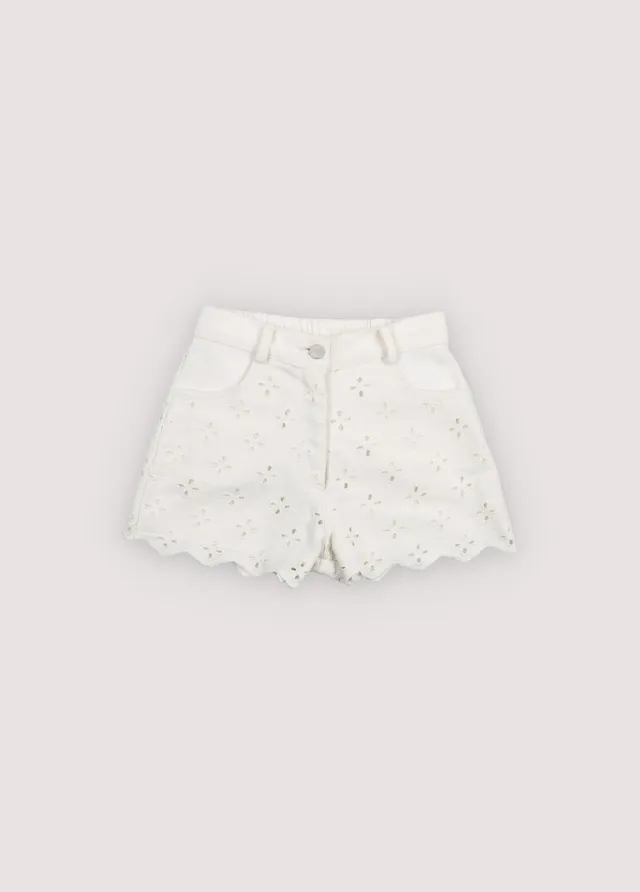 The New Society Camelia Short Pure Cloud Denim pantaloncini cotone 6 anni