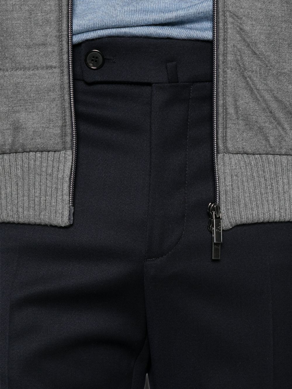 Incotex 1TS042 pantaloni uomo blu