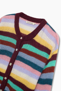The New Society Julia Cardigan Donna Mohair Rigato