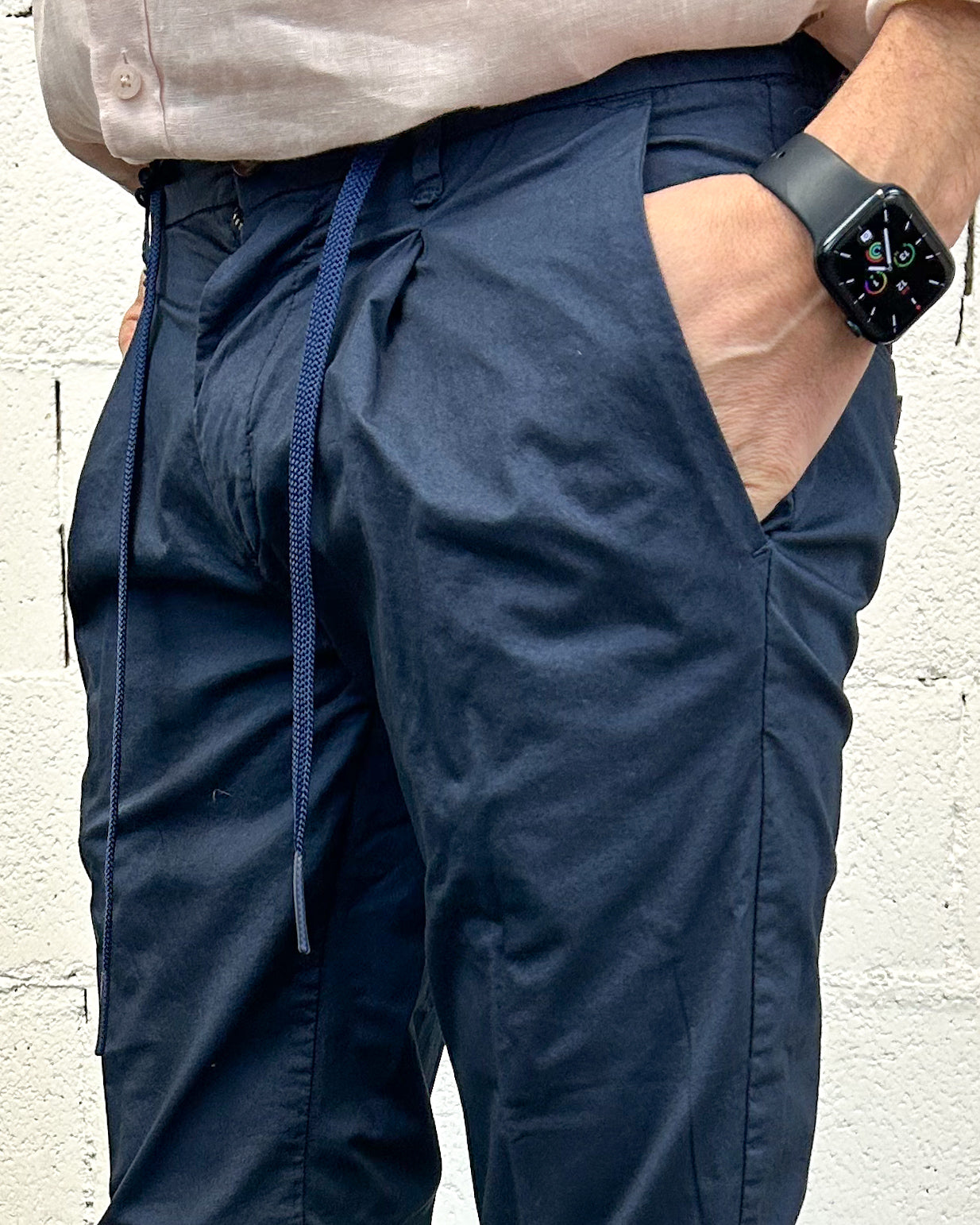ONLYONE OVER-D Chino pantamolla pantalone blu regular