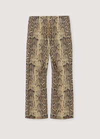 The New Society Nettle pantaloni donna pitonati viscosa