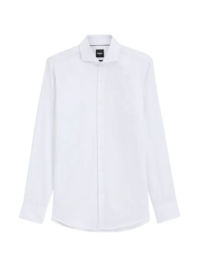 Boss 50567316 camicia bianca uomo