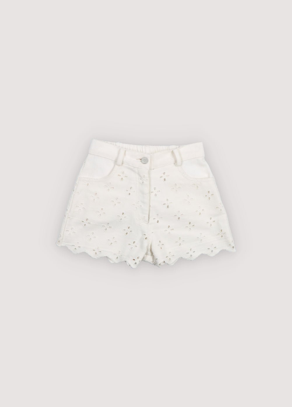 The New Society Camelia Short Pure Cloud Denim pantaloncini cotone 6 anni