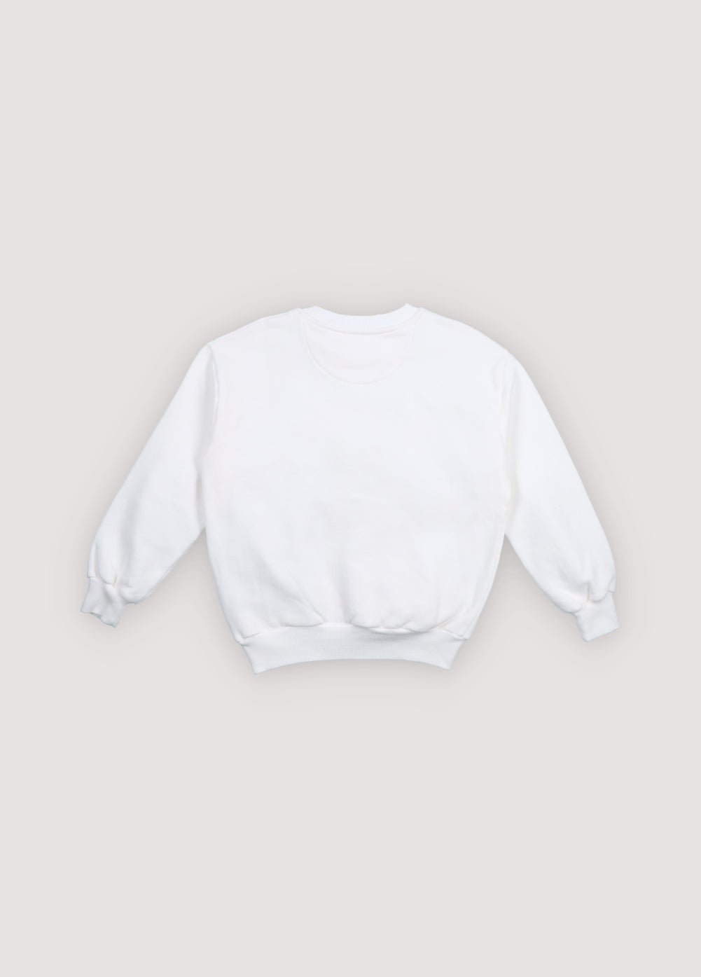 The New Society SmileyWorld Sweatshirt felpa bimba Pure Cloud