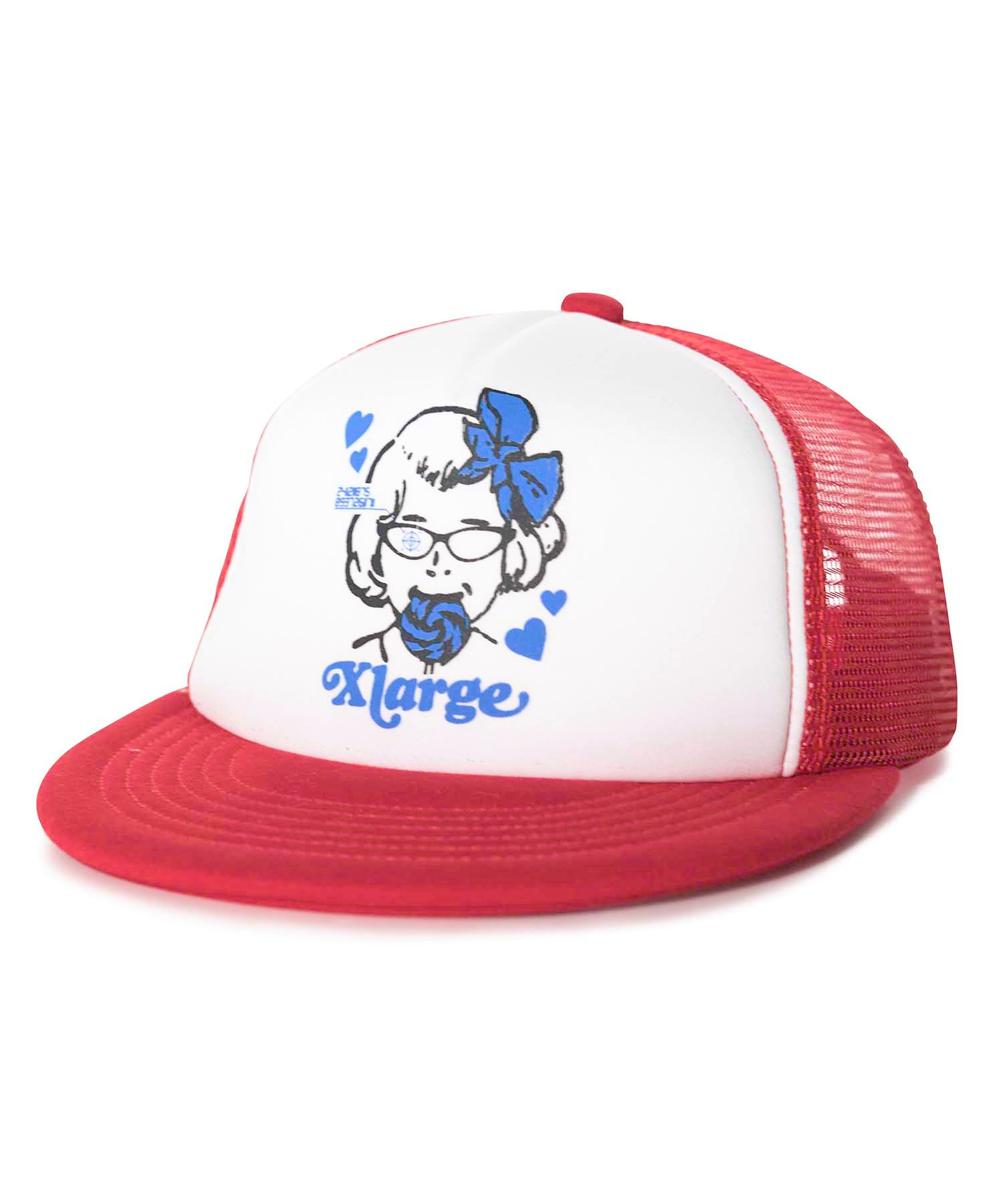 X-Large Lolipop cappellino trucker nero rete