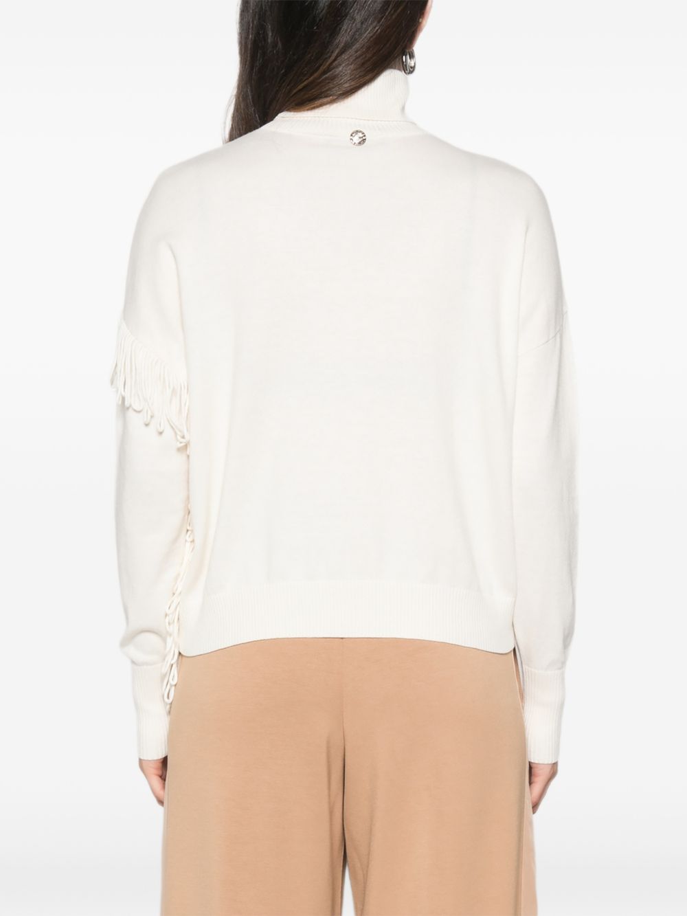 Twinset 262AP3010 maglia donna bianca