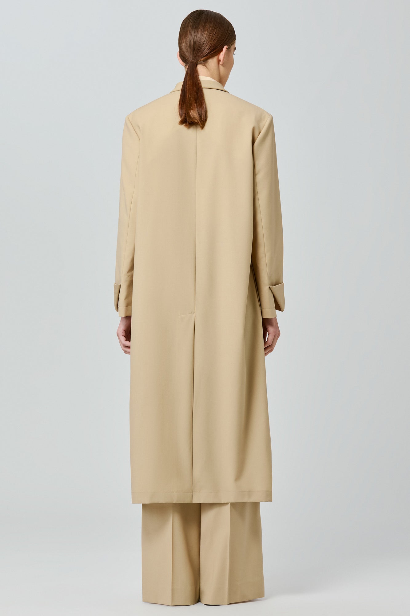 Sa Su Phi Lauren cappotto lana cammello donna