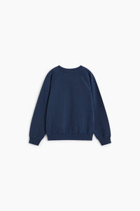 The New Society Eden felpa cotone con patch