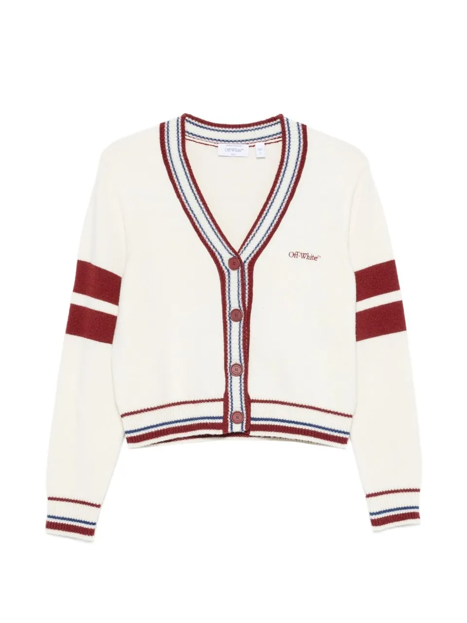 Off-White 2FE00530T Cardigan Donna Ivory