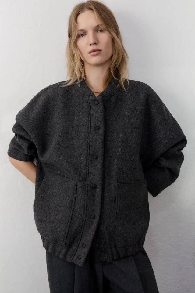 The New Society Earth Woman Jacket giacca donna graphite mist