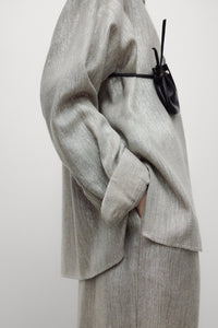 THE NEW SOCIETY Iris camicia donna viscosa lurex elegante