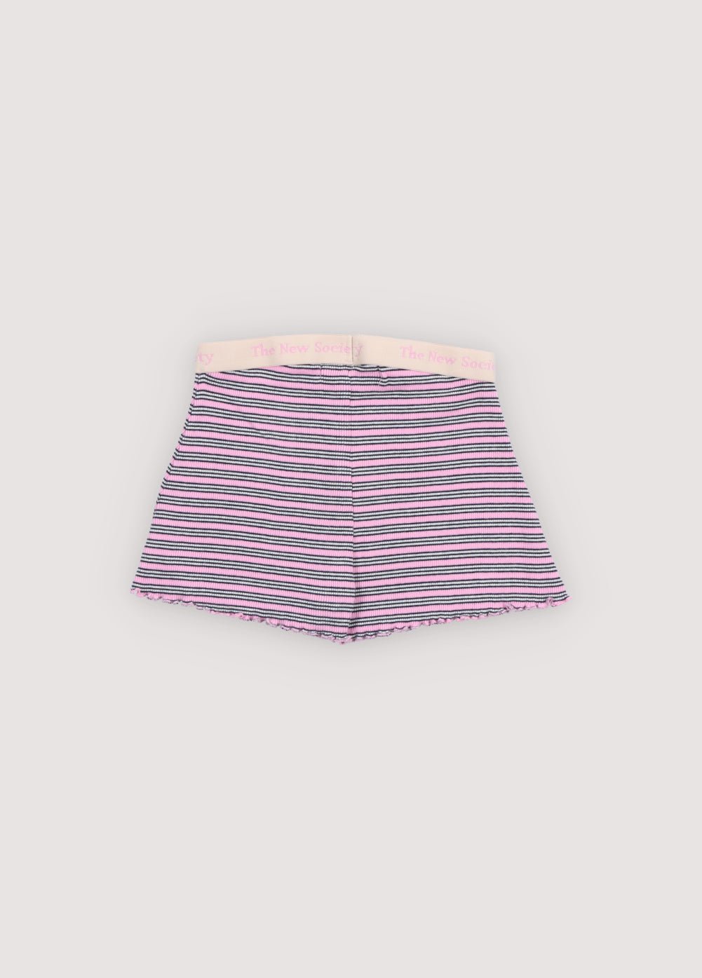 The New Society TNS Rib Short pantaloncini cotone rosa 6 anni