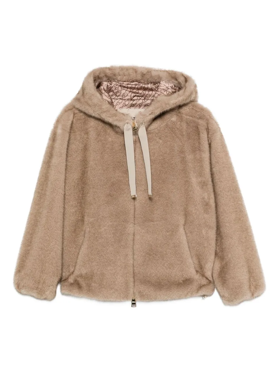 Herno GI000318D Giubbotto Beige Donna