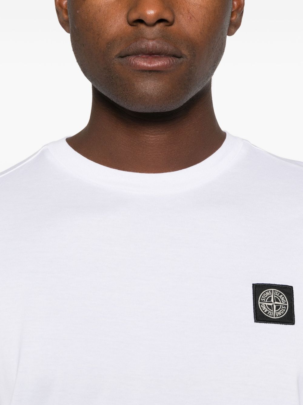 Stone Island L2S152100031 t-shirt uomo bianca