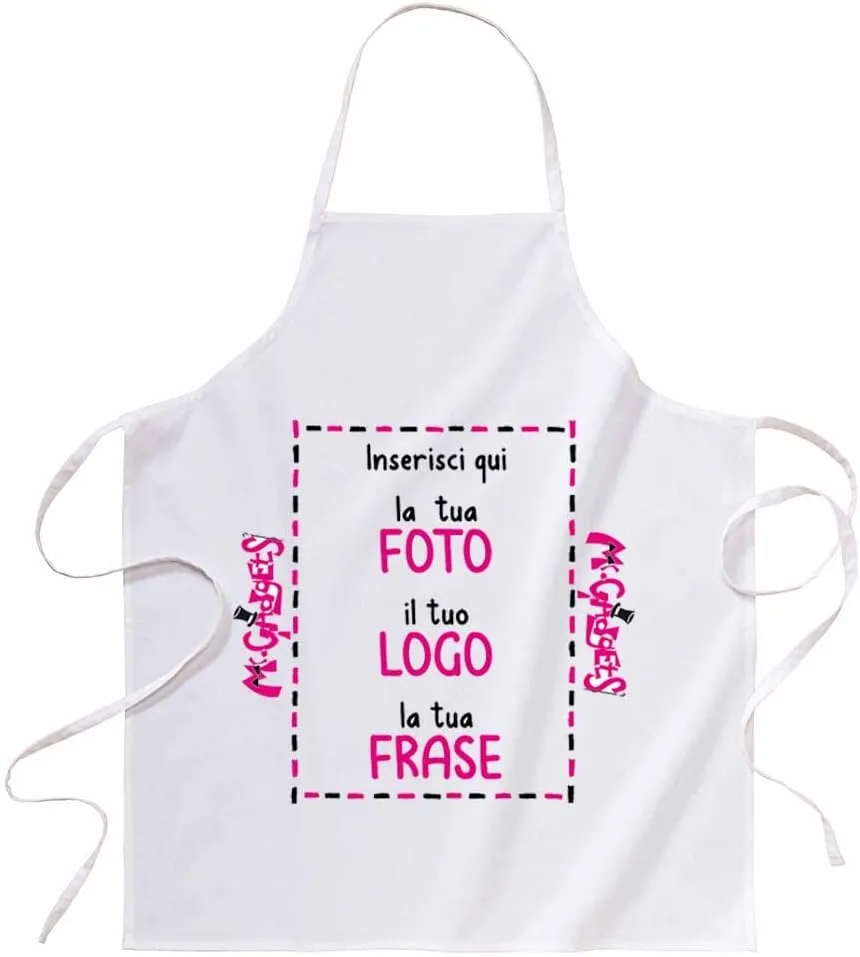 Mr. Gadgets grembiule cucina personalizzabile cotone