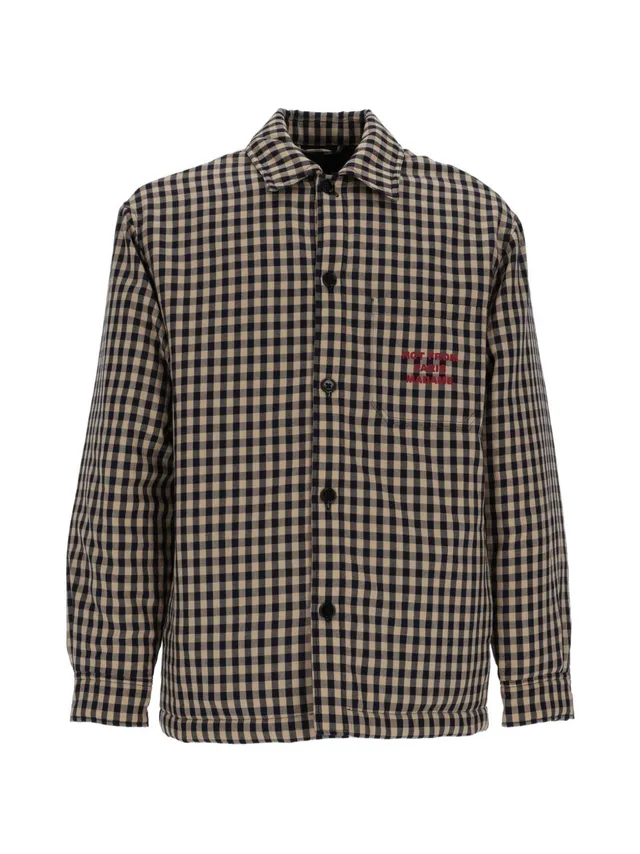 Drole de Monsieur PERM-SH270 camicia beige uomo
