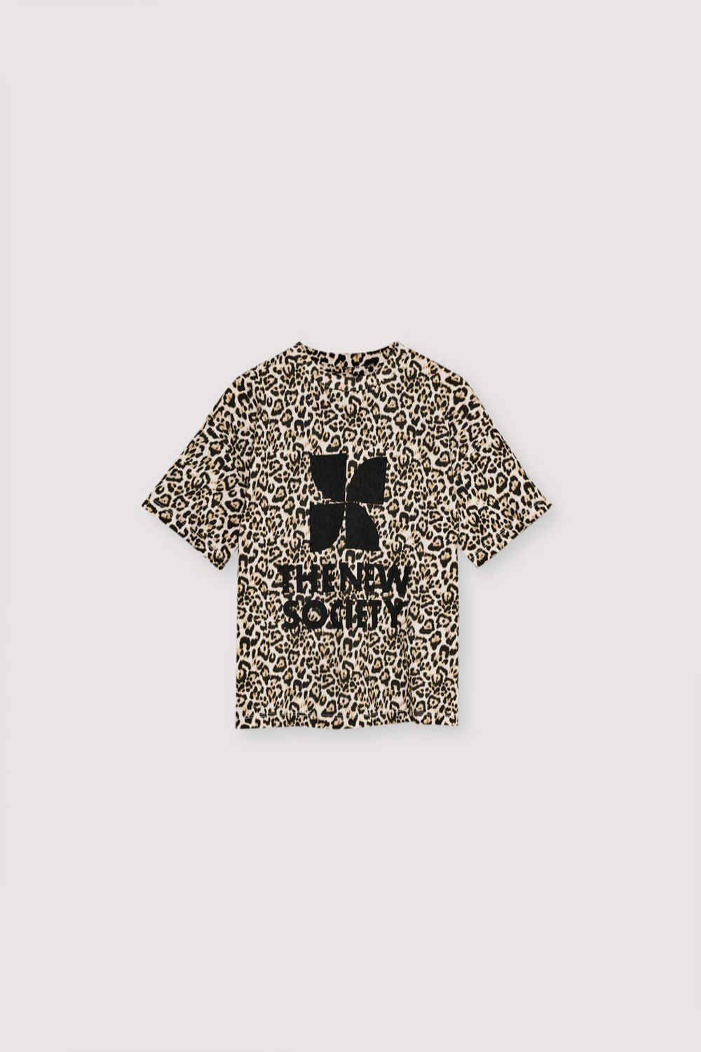 The New Society Nelia Print t-shirt bambina leopardata