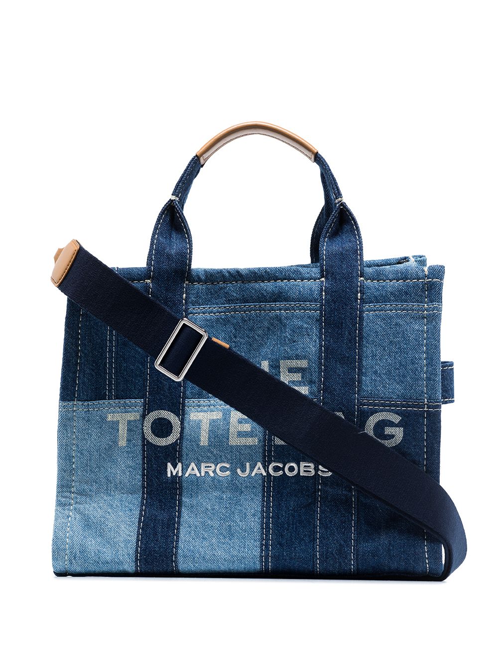 Marc Jacobs H017M06FA21 Tote Donna Denim Blu