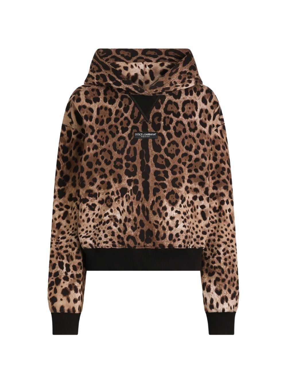 Dolce & Gabbana F9U48T felpa leopard donna