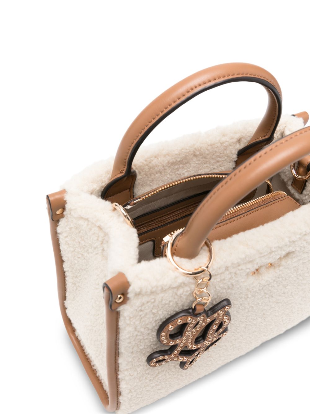 Liu Jo AF6192E1163 borsa tote cream bianca