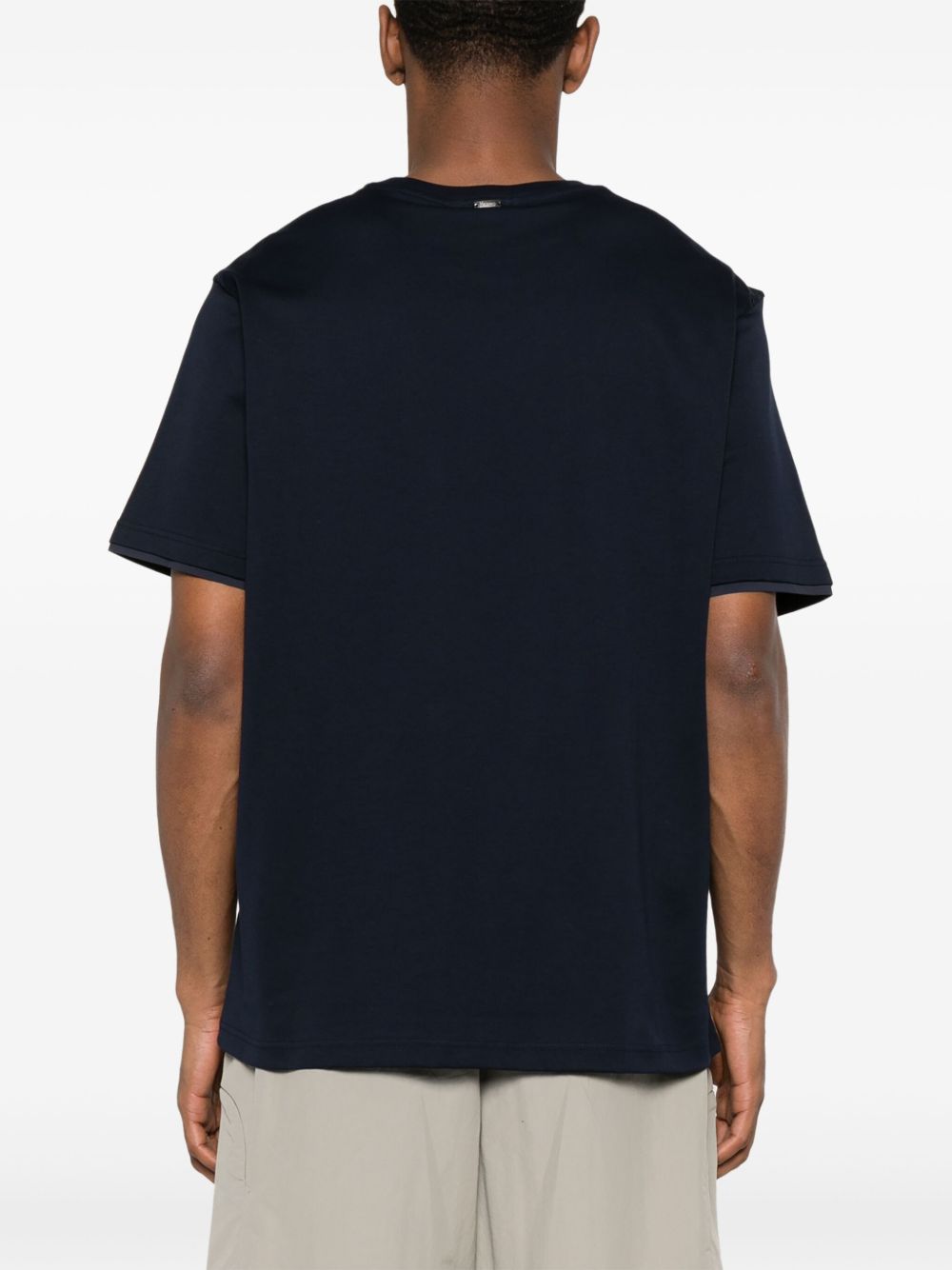 Herno JG00031UR t-shirt blu navy uomo