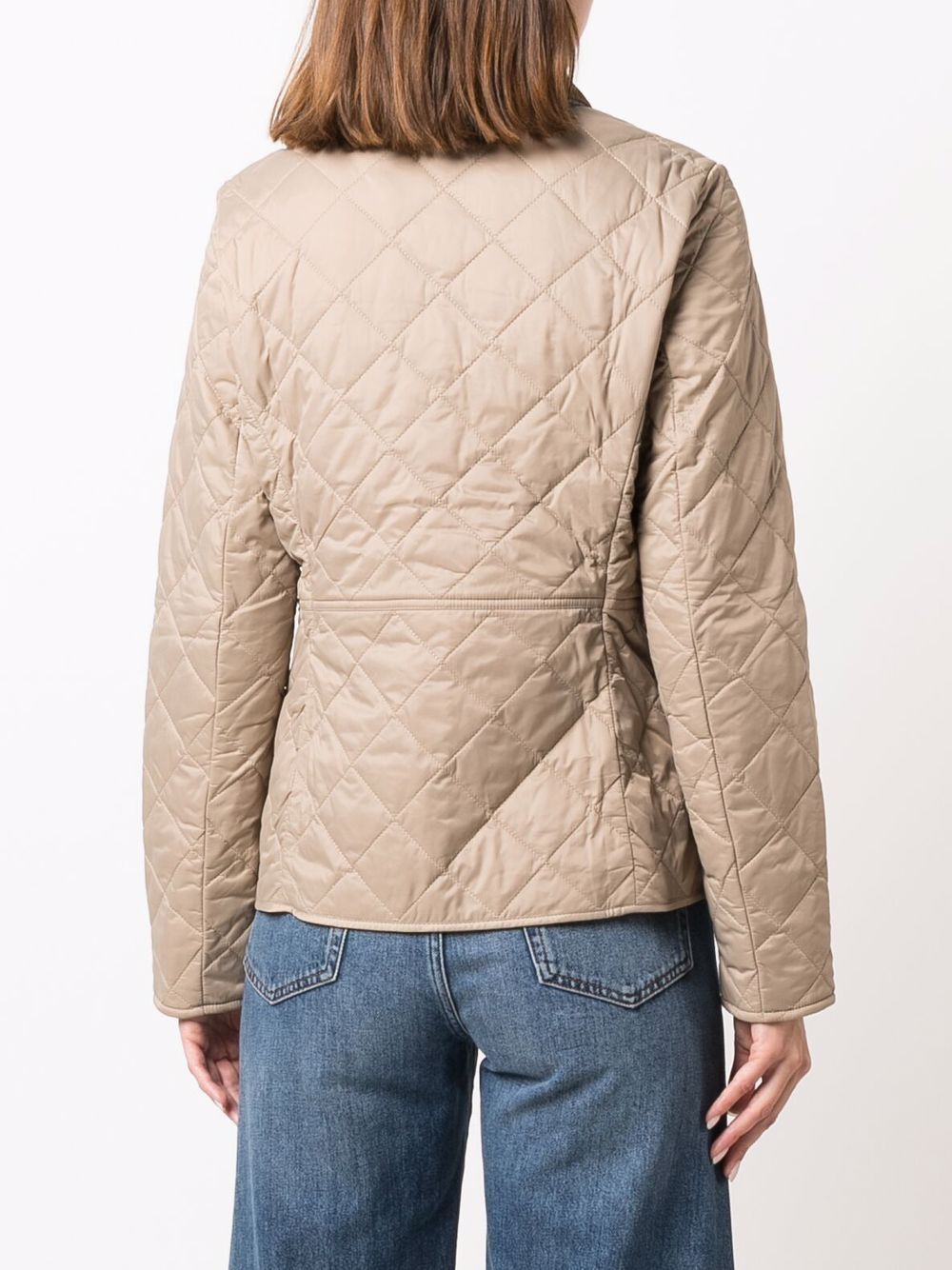 Barbour LQU1012 giubbotto beige light trench donna