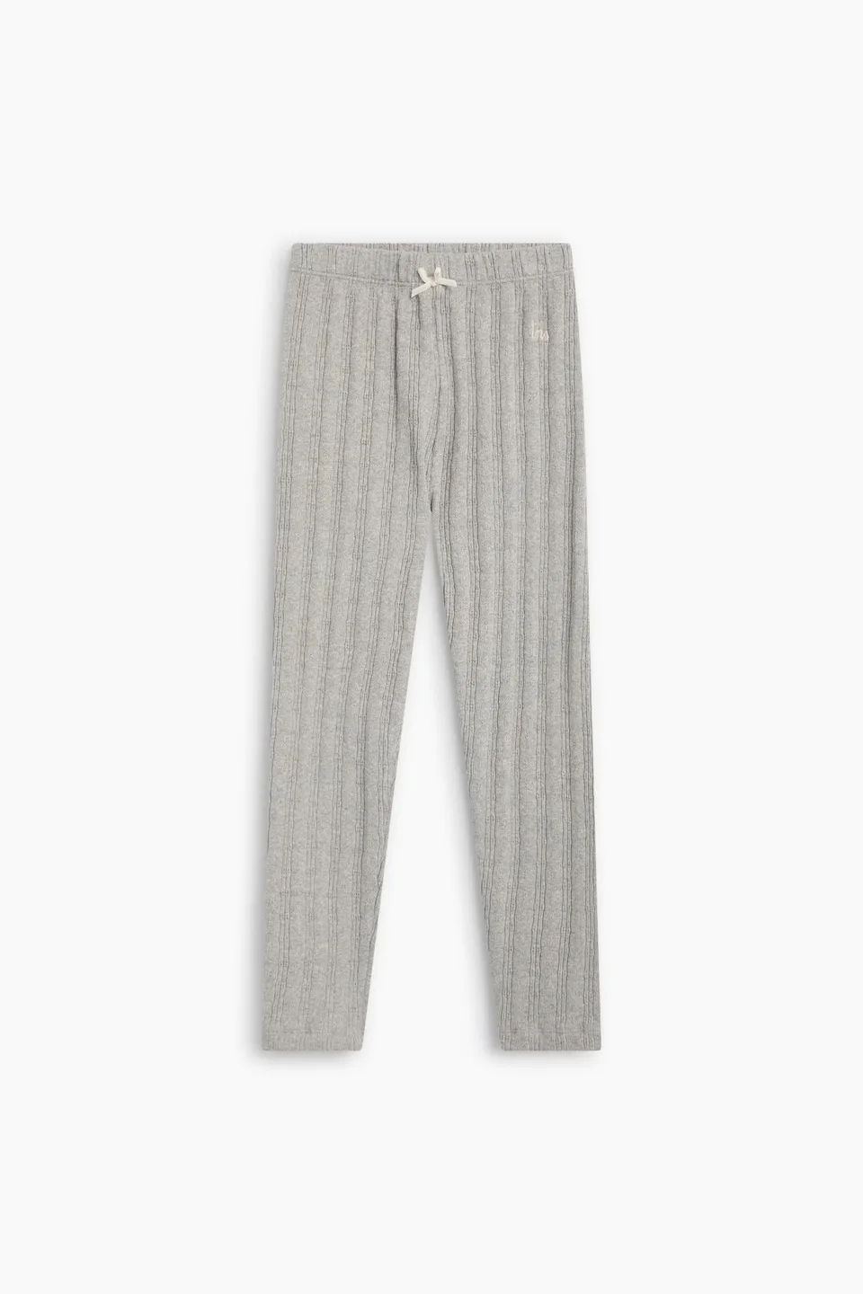 The New Society TNS leggings bimba Mid Grey Melange cotone