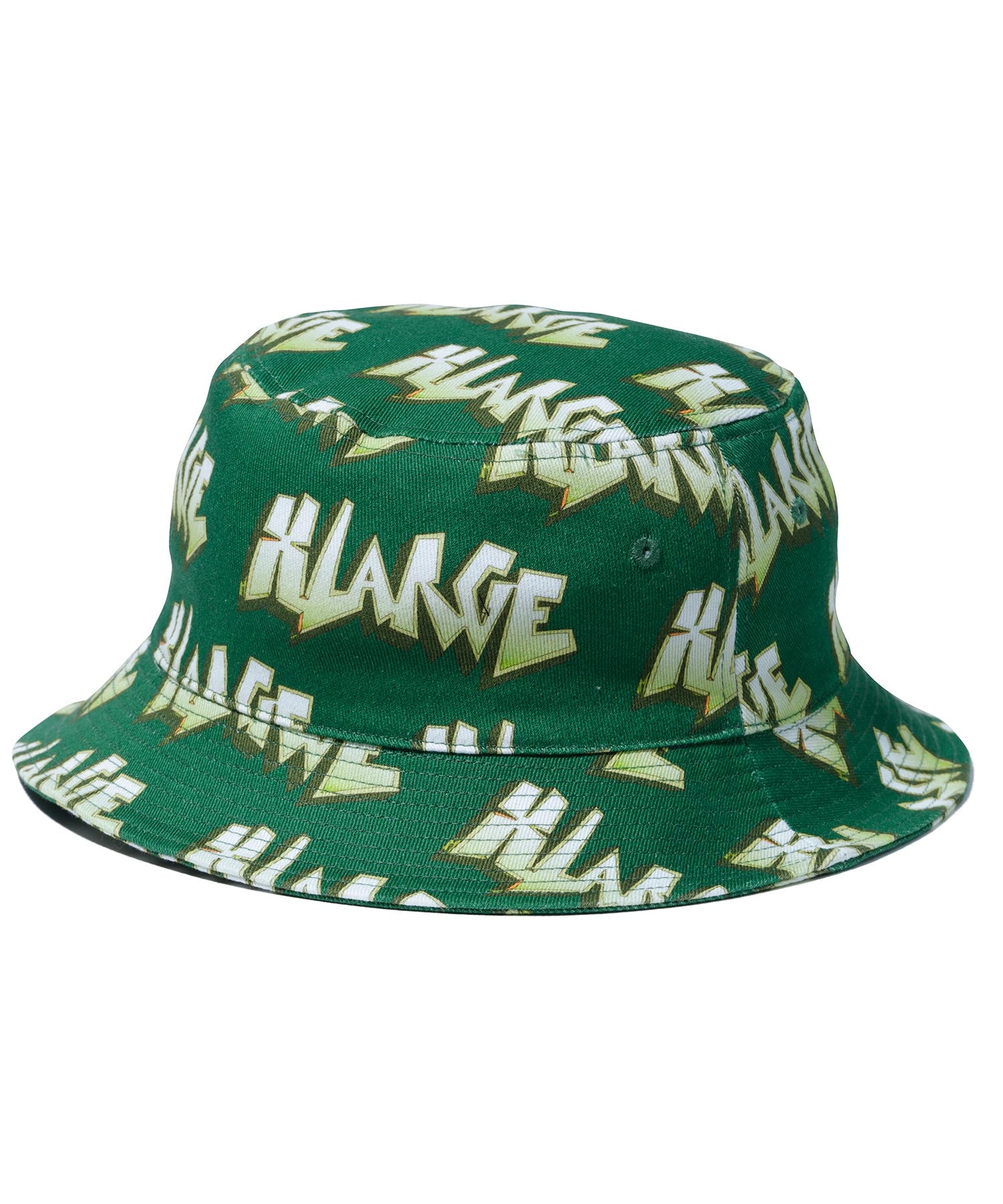 X-Large Polygon Logo cappello bucket bianco cotone