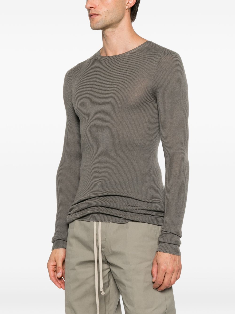 Rick Owens RU02F4637 maglia dust made in Italy