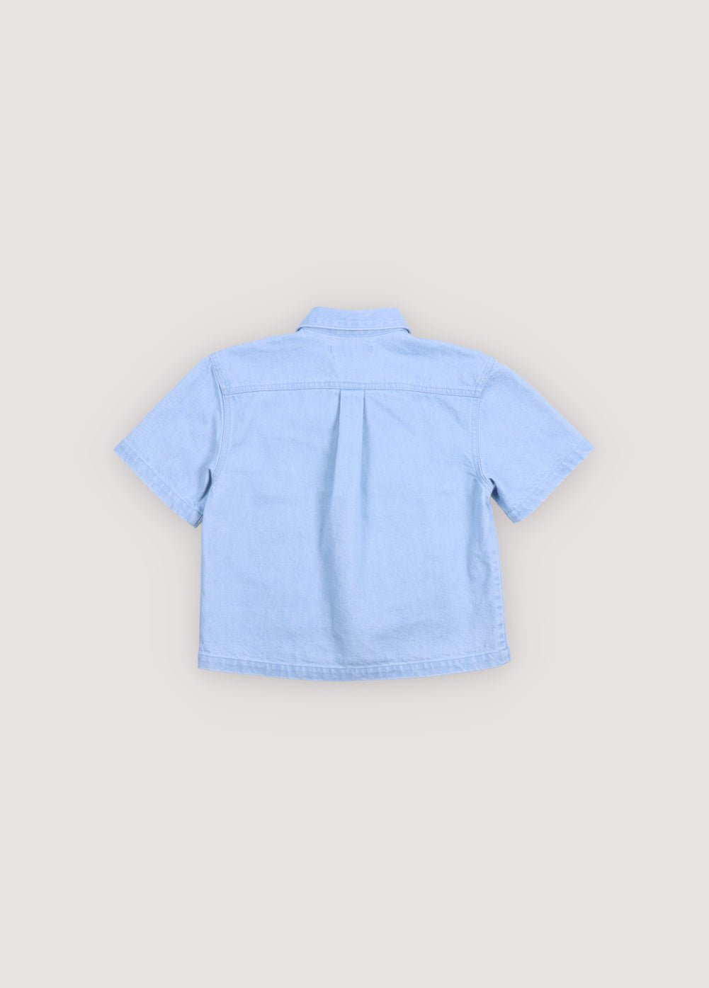 The New Society Ginger Camicia Light Denim cotone