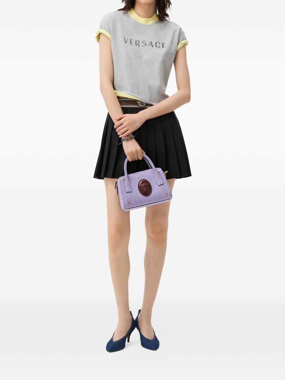 Versace 1025881 gonna corta nera