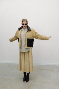The New Society Flint giacca donna cotone utility