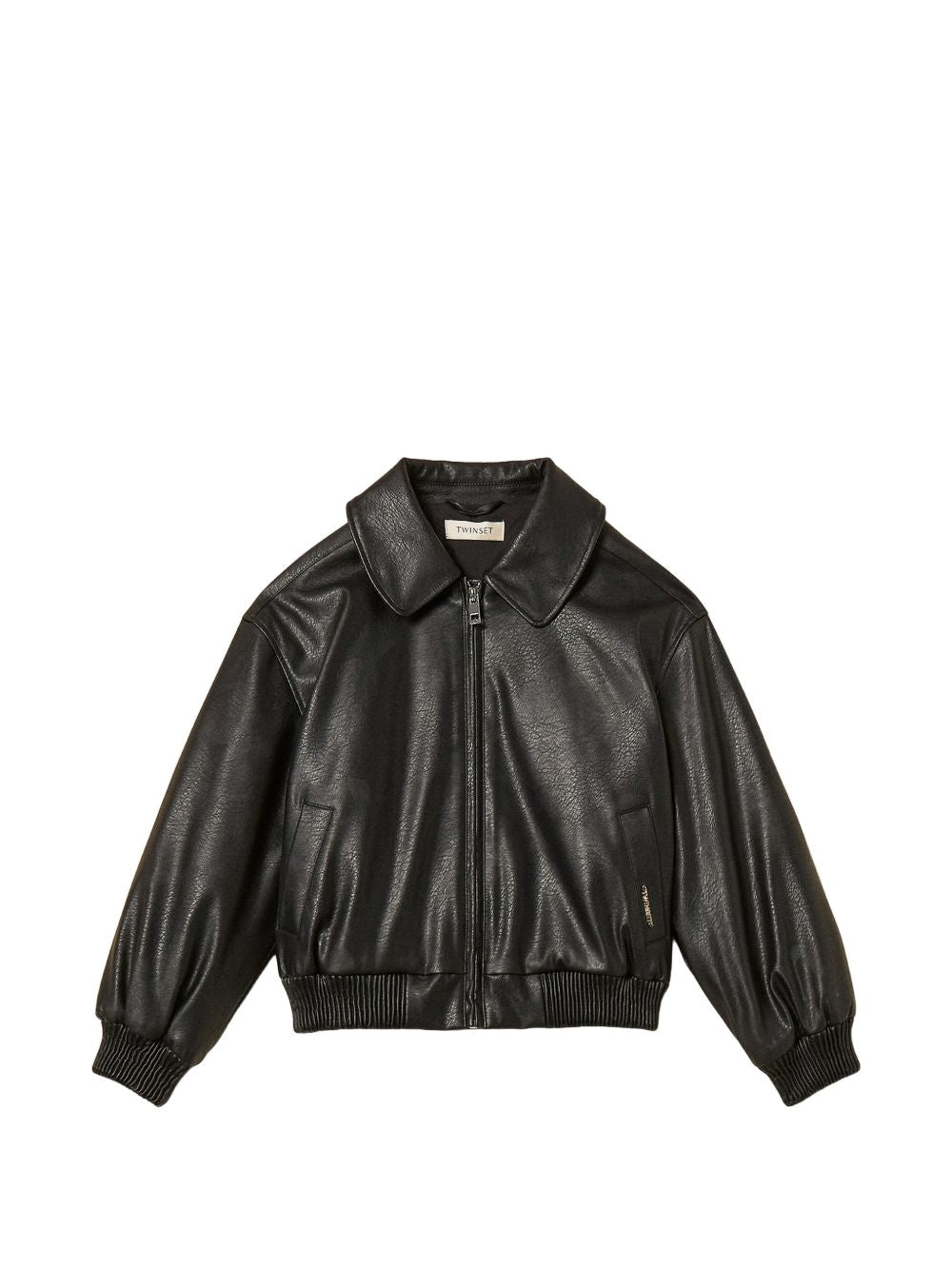 Twinset Girl 262GJ2010 giubbotto bambina nero