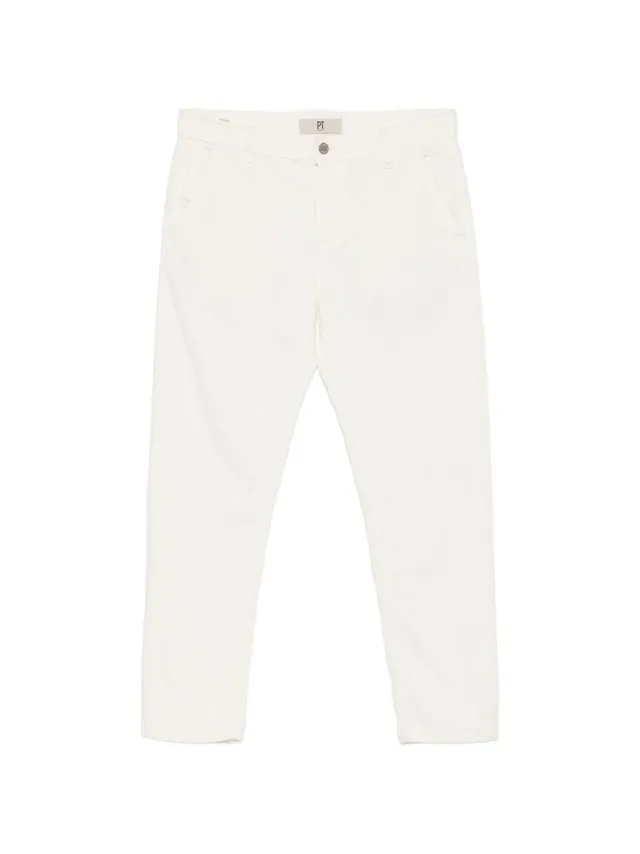 PT Torino C5ZP01Z0 jeans bianchi da uomo