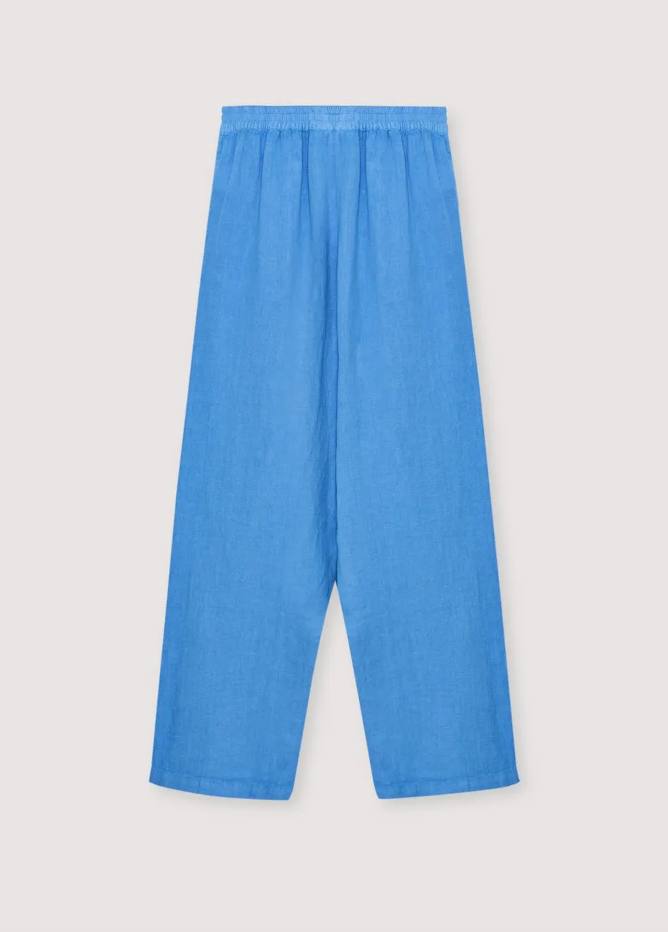 The New Society Melissa pantaloni donna lino blu