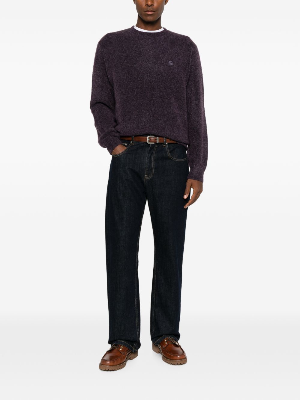 Carhartt I035394 Felpa Tangled Shady Purple Uomo