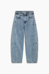 The New Society TNS Teen Curved pantaloni denim cotone