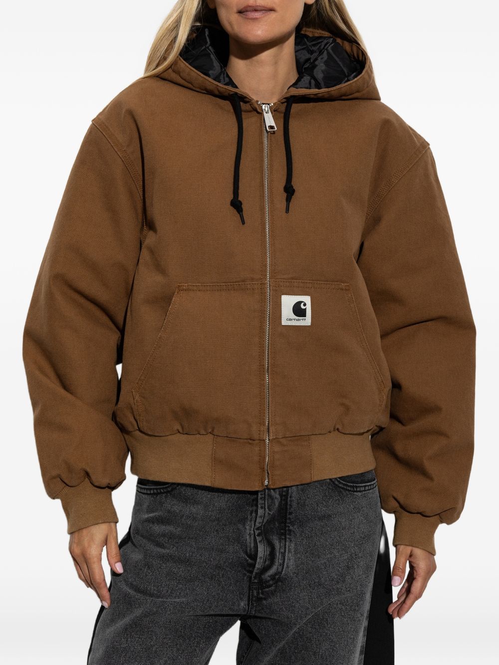 Carhartt I032238 felpa donna marrone