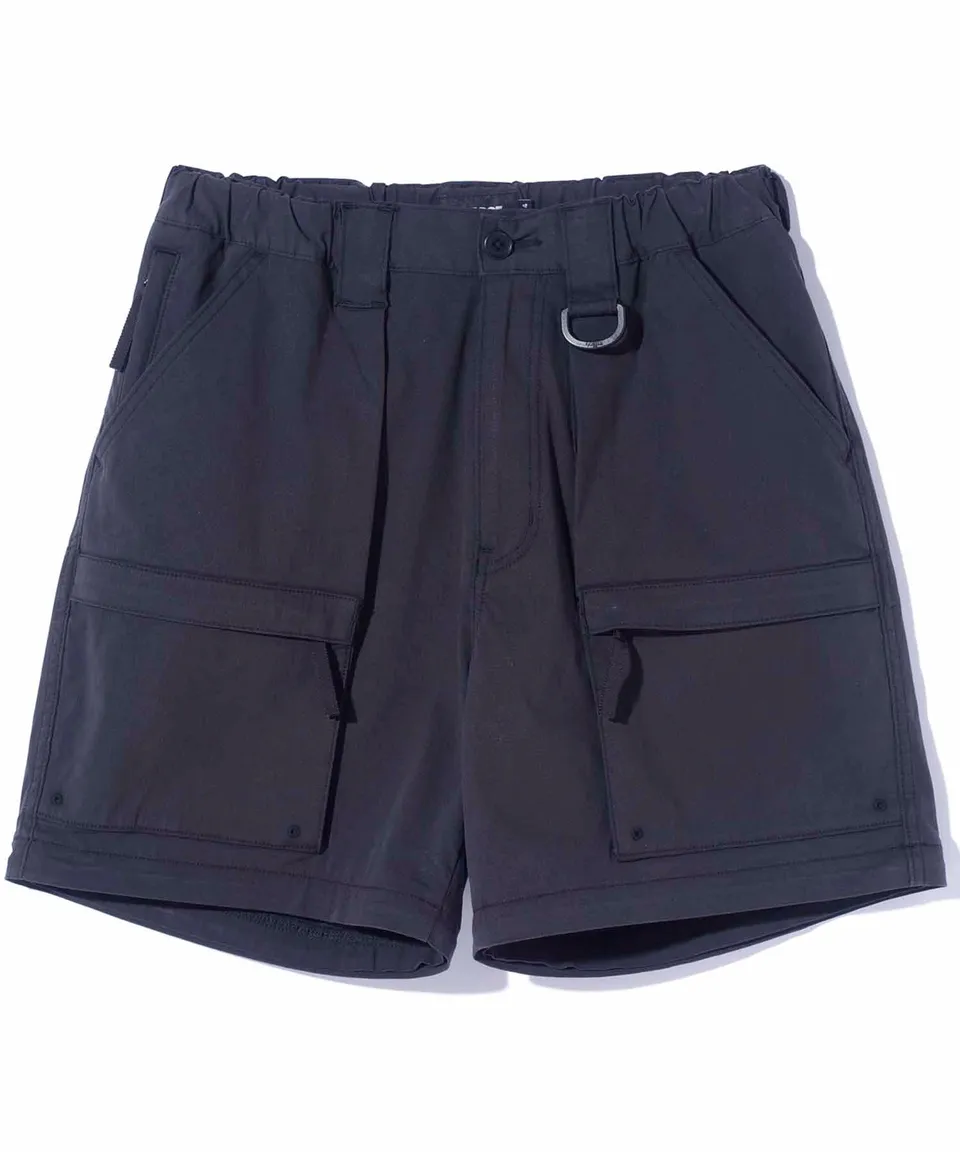 X-Large Convertible Bush pantaloni neri cotone
