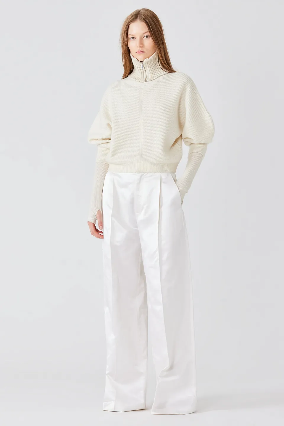 Sa Su Phi Mina maglione cashmere avorio