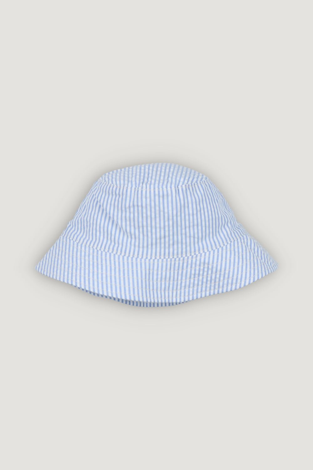 The New Society Almond cappello bambino righe azzurre