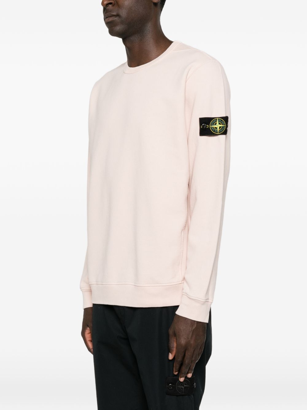 Stone Island L2S156100049 felpa antique rose